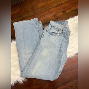Levi’s 527 Low Bootcut Jeans W33 L30 Y2K Light Wash 100% Cotton